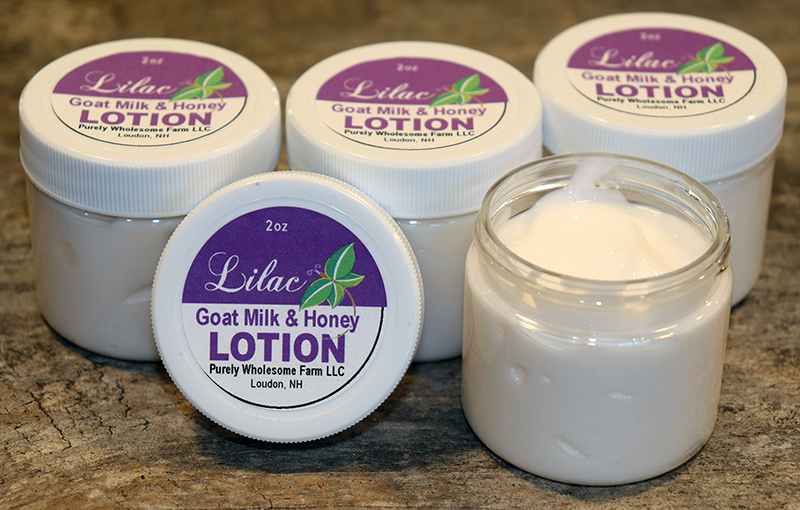 Goat milk lotion for sale in NH