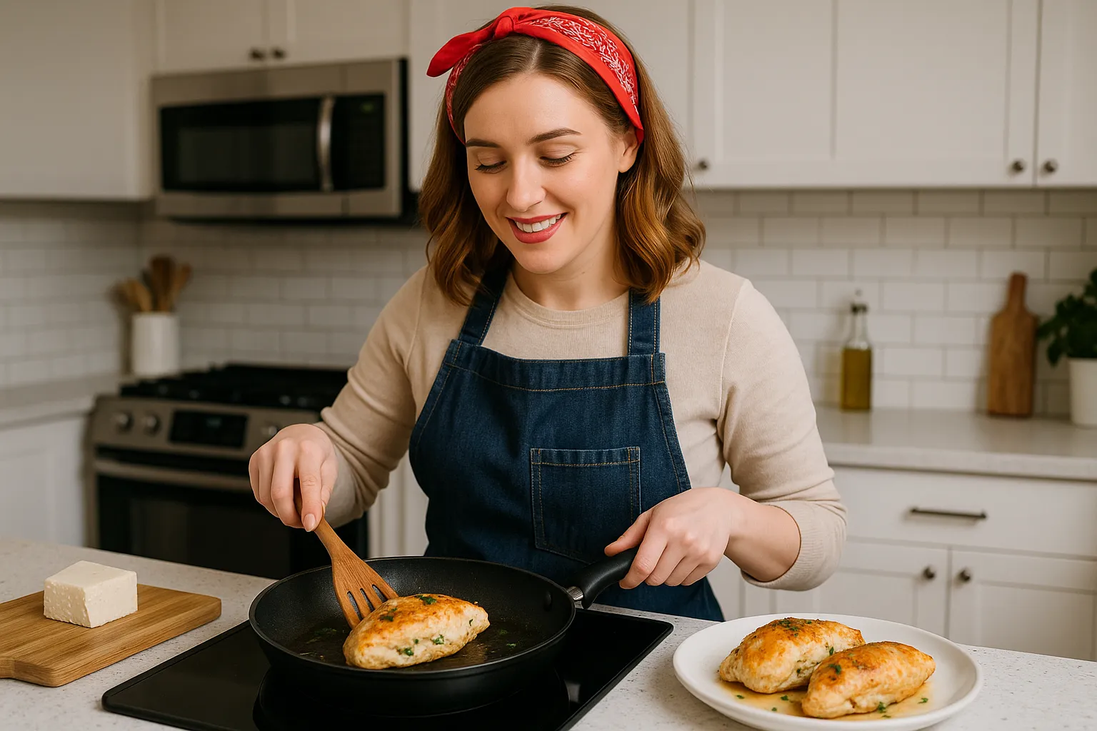 goat cheese stuffed chicken breast