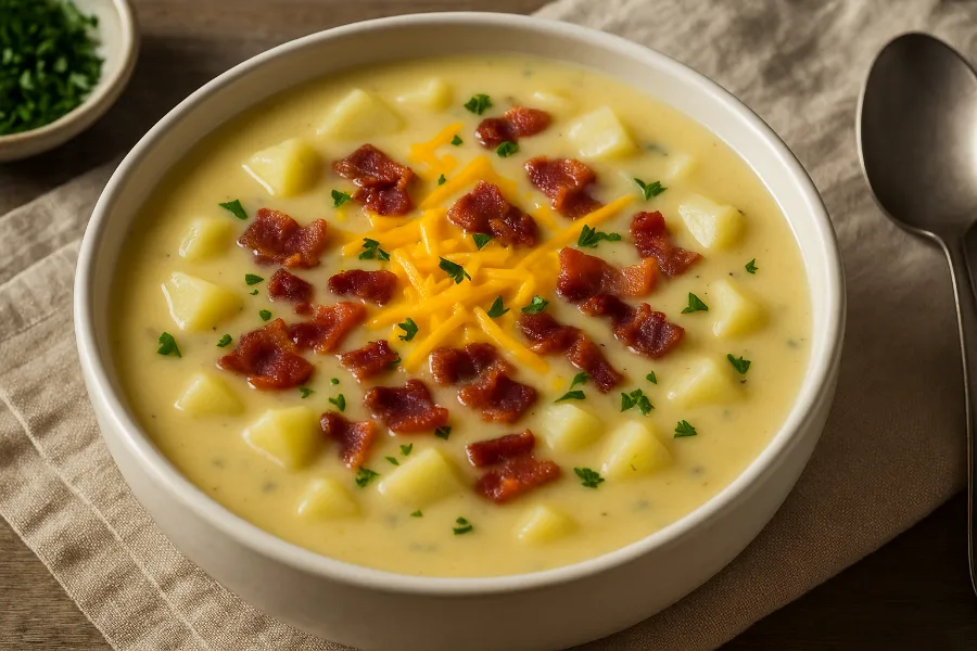 how to make homemade potato soup from scratch 1