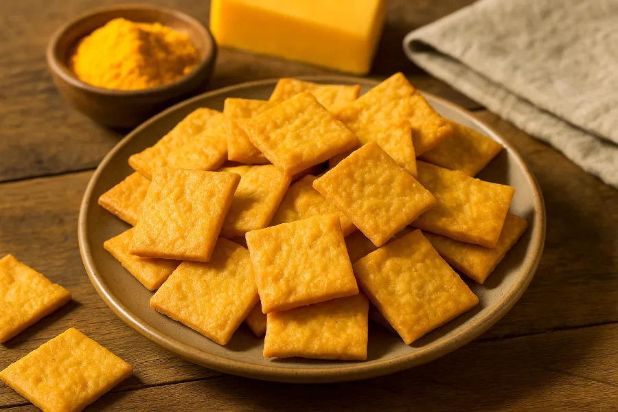 sourdough discard crackers 4