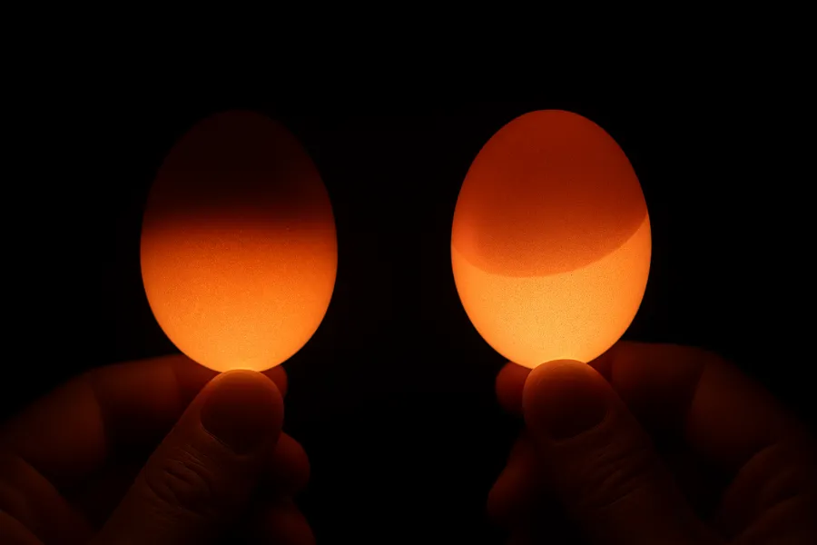 checking egg freshness 3