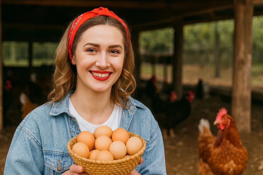 checking egg freshness