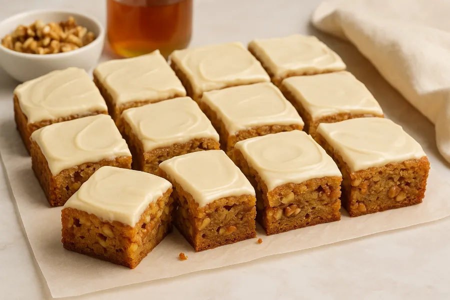 honey nut bars recipe 1