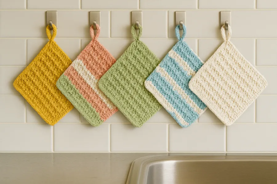 reusable dish cloth 4