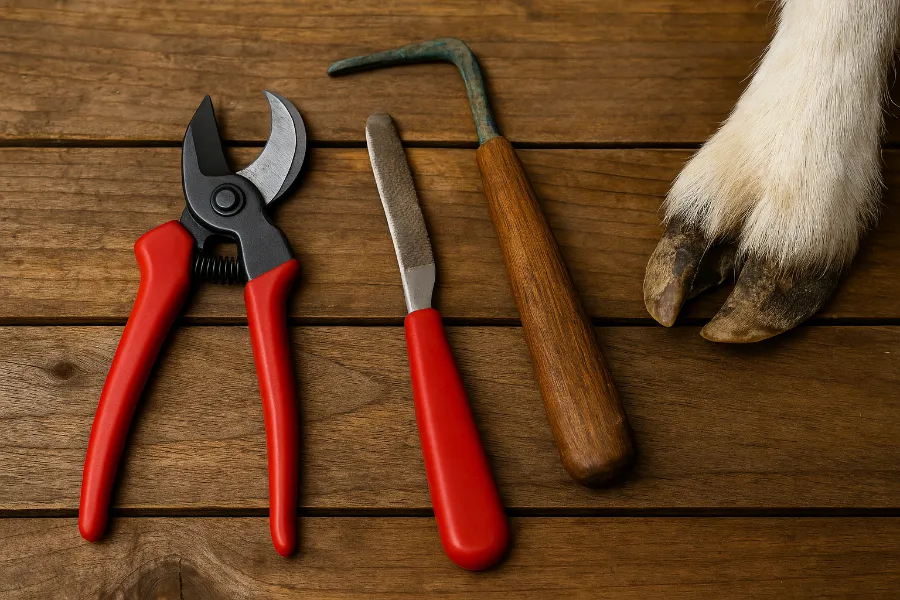 A_high-resolution_photograph_displays_hoof-trimmin