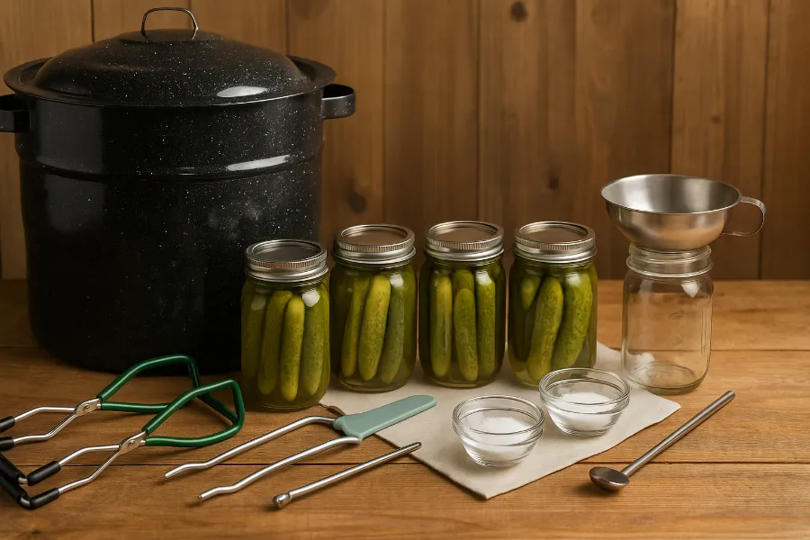 A_photograph_displays_kitchen_equipment_and_ingred