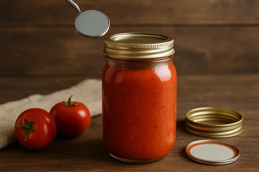 A_photograph_showcases_a_mason_jar_filled_with_bri