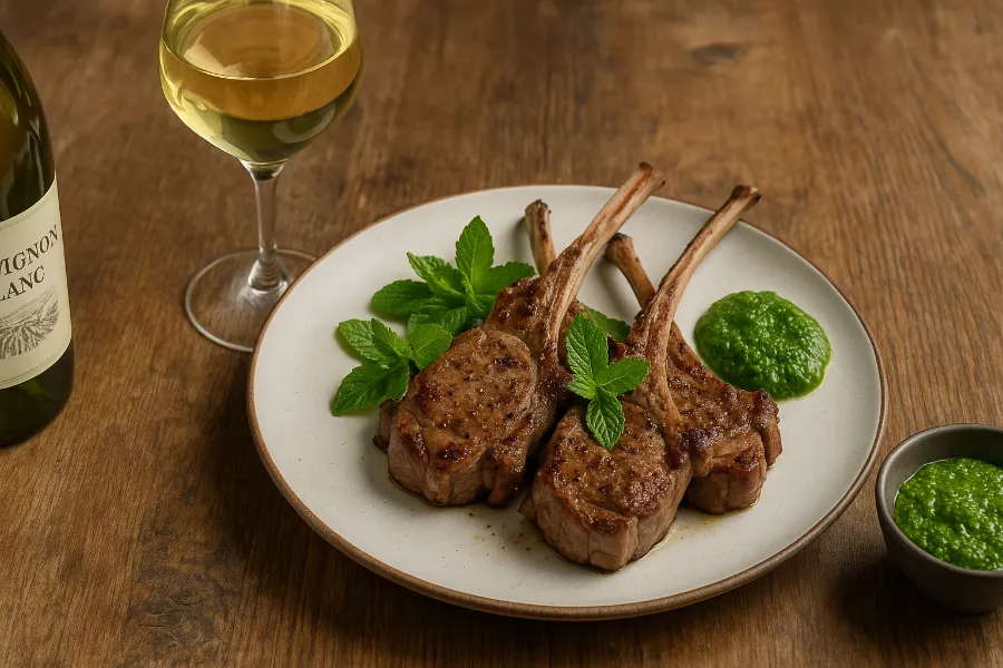 best wine pairings with lamb and mint 5