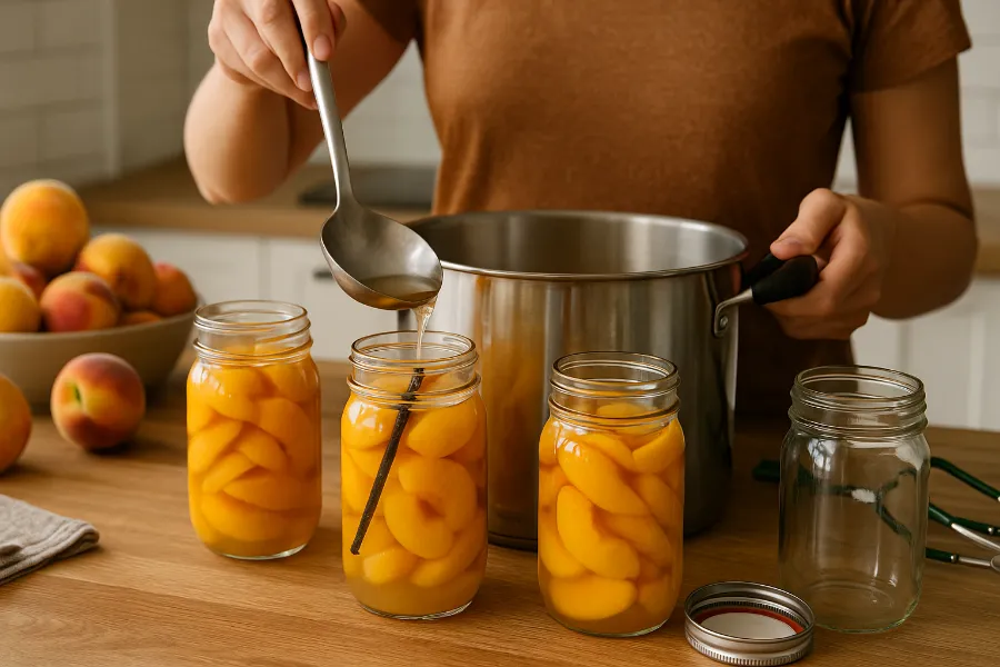 canning peaches 1