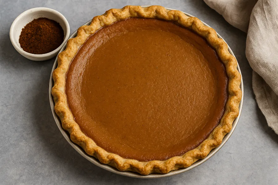 dairy-free pumpkin pie 2
