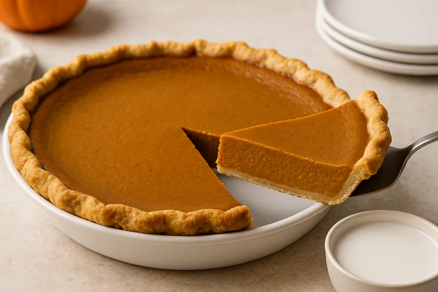 dairy-free pumpkin pie 3