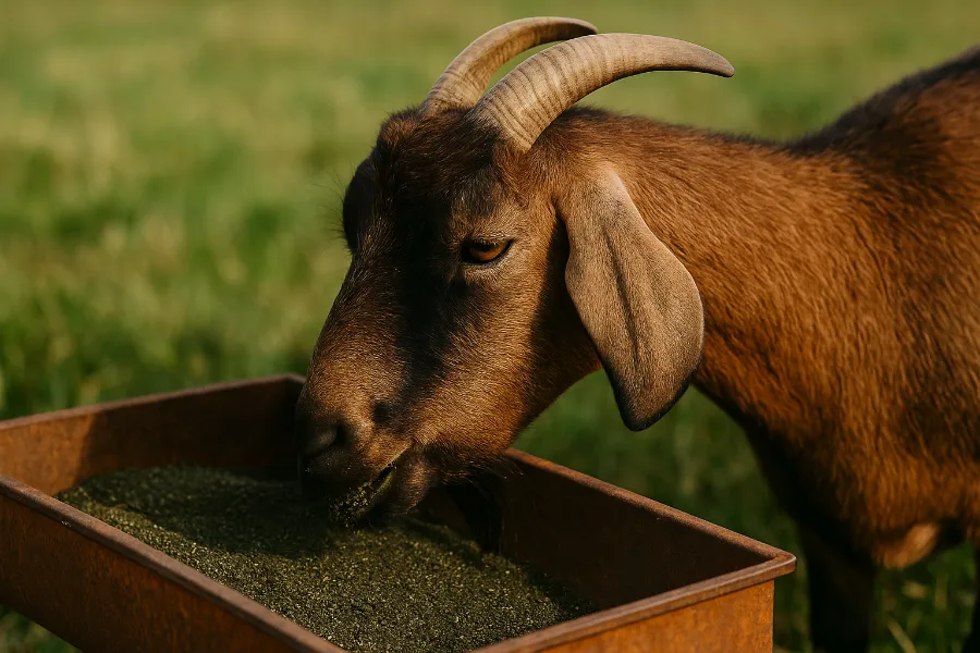 feeding dairy goats 2