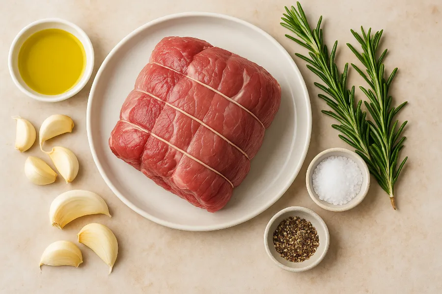 garlic lamb roast 4