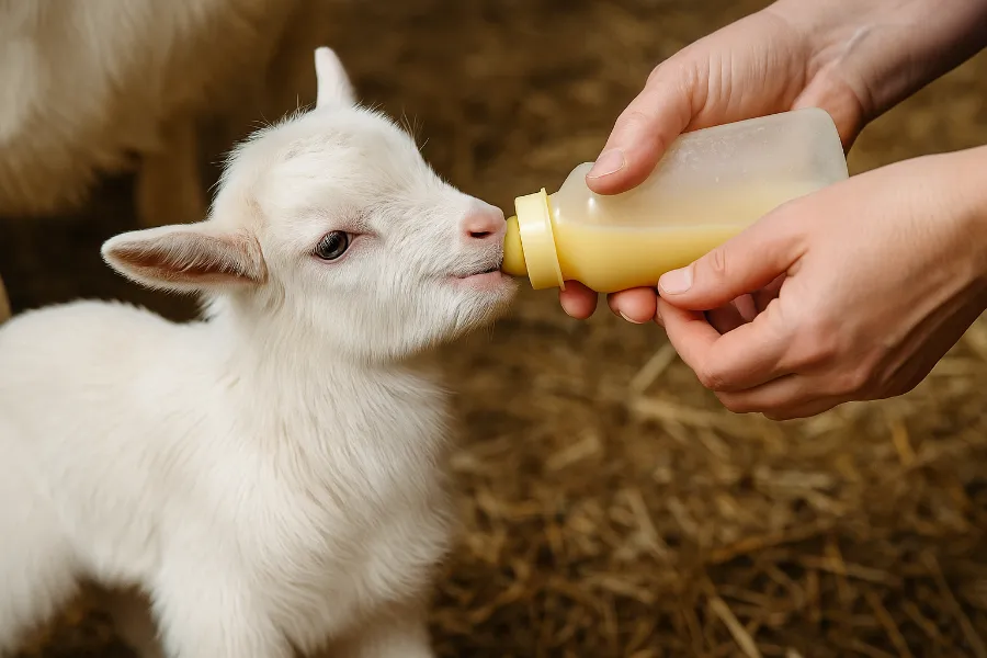 goat colostrum feeding schedule 2