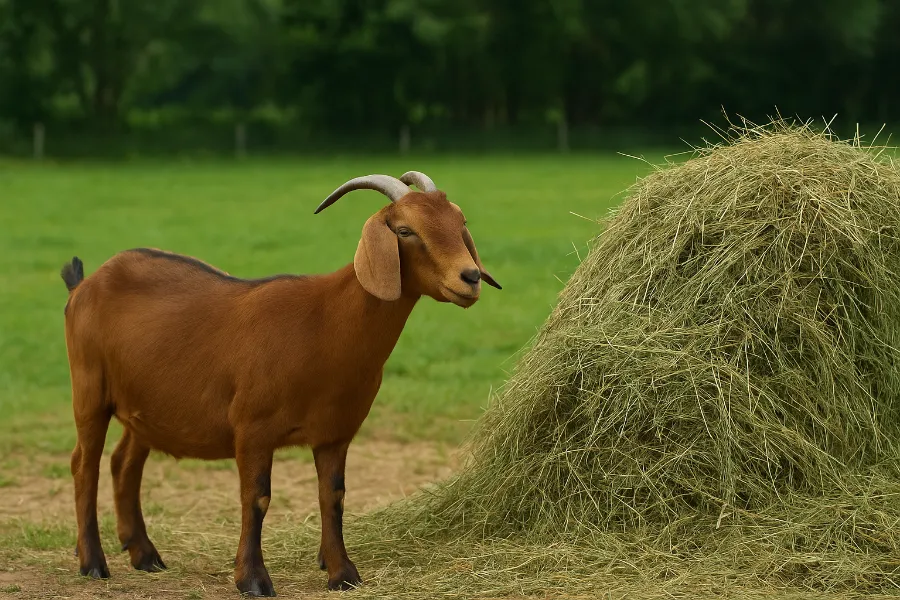 goat hay 1
