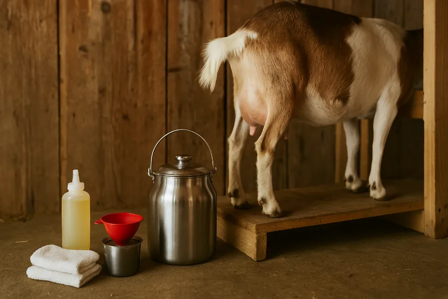 goat milking machine 2