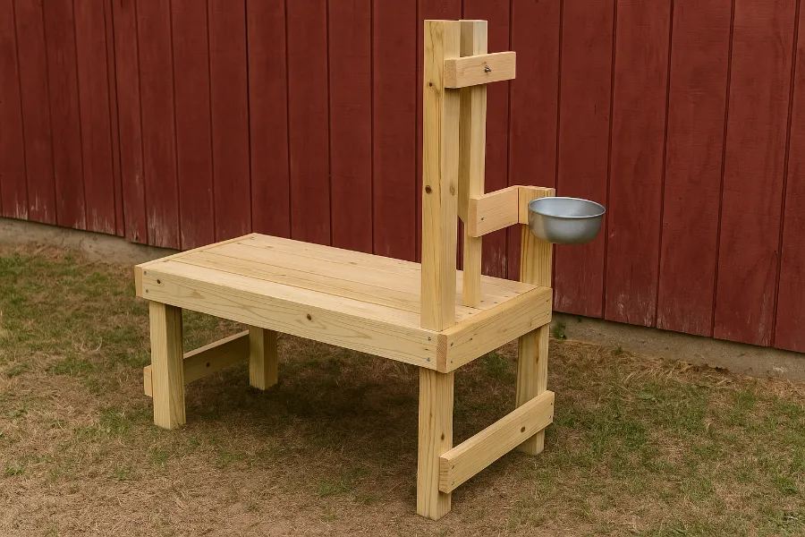 goat milking stand 1