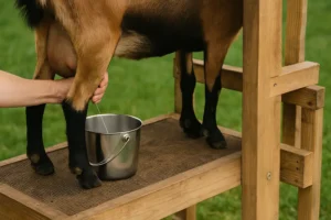 goat milking stand 4