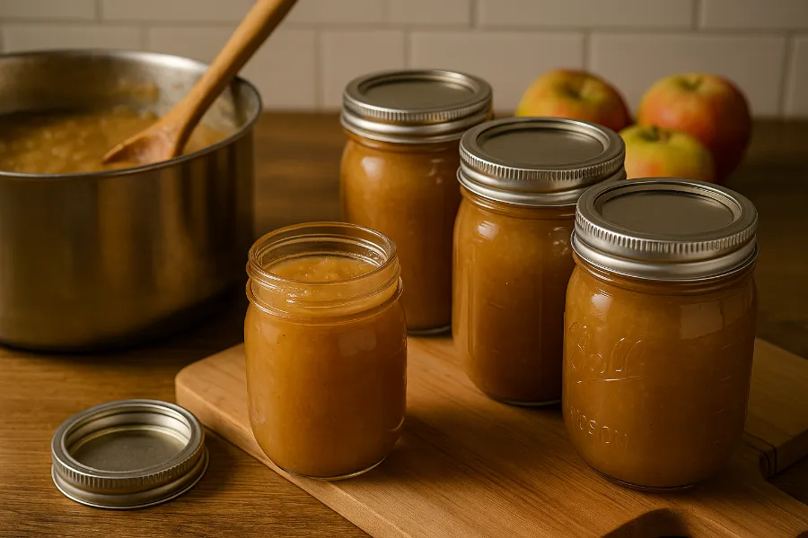 homemade applesauce 1