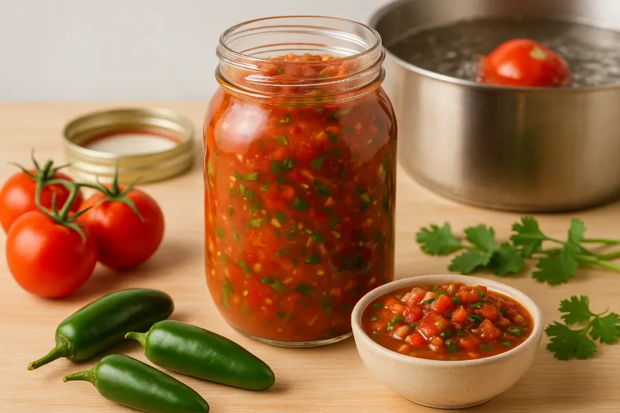 homemade salsa canning recipe 1