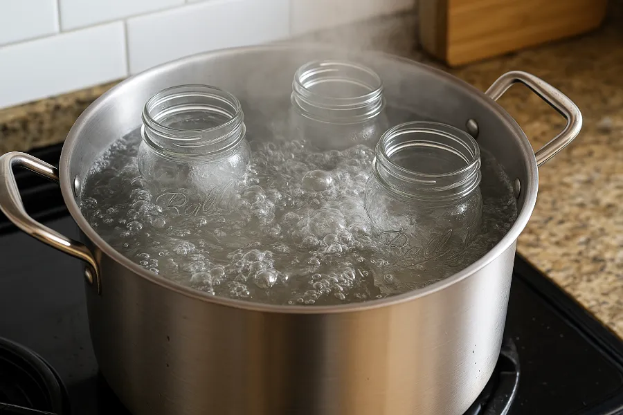 how to sterilize mason jars for canning 2
