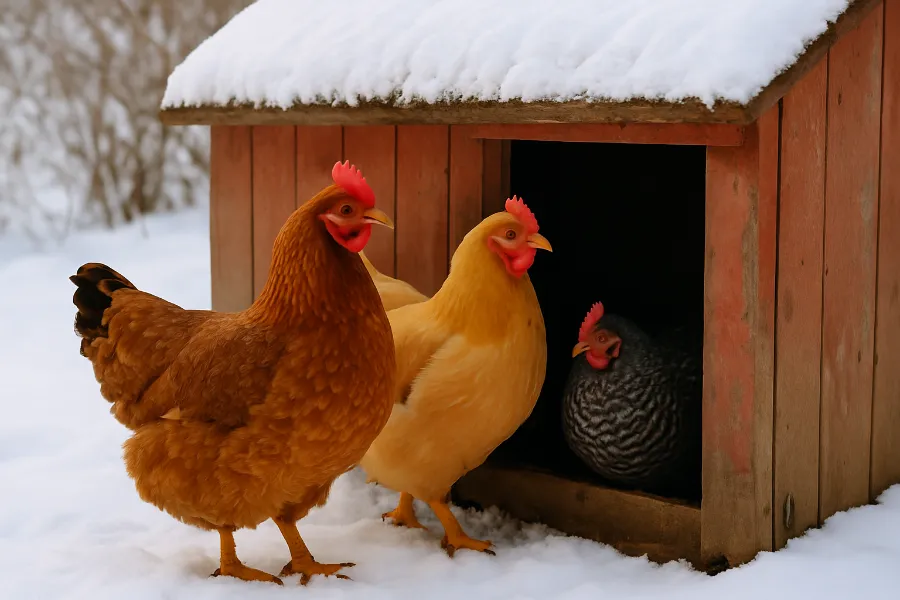 how to winterize a chicken coop 2