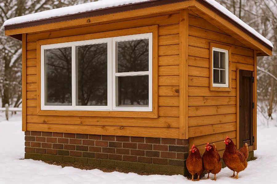 how to winterize a chicken coop 4