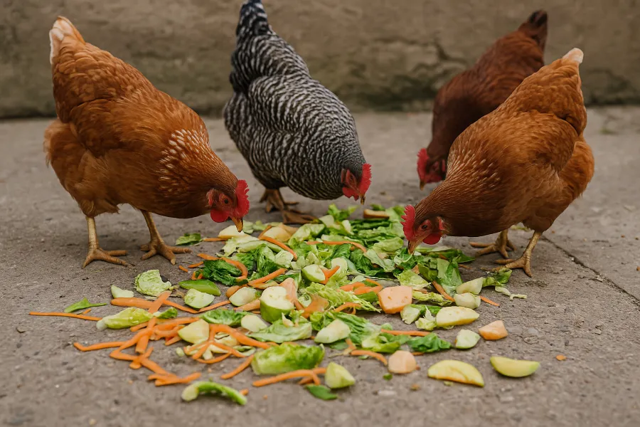 kitchen scraps for chickens 3
