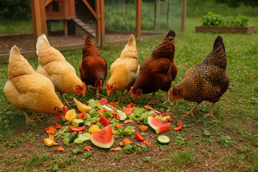 kitchen scraps for chickens 5