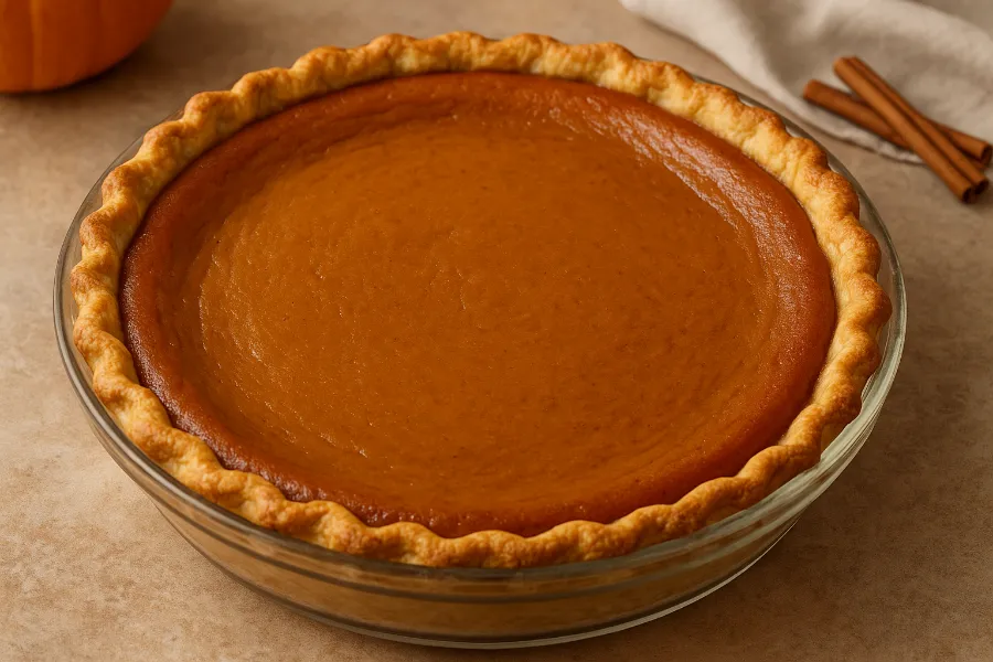 perfect pumpkin pie 1