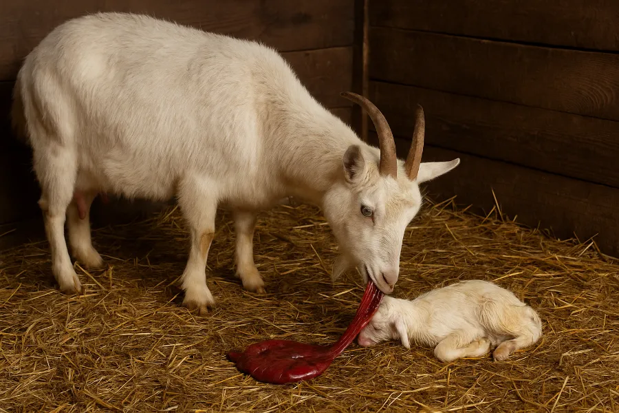 postpartum goat care after birth 3