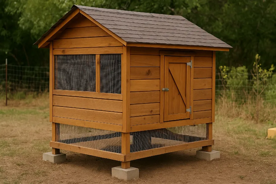 predator proof chicken coop 2