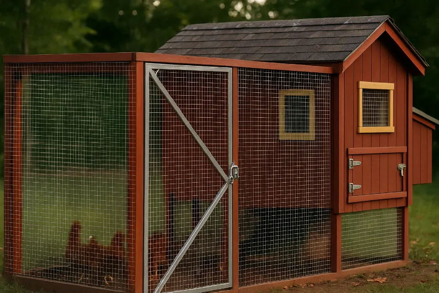 predator proof chicken coop 3