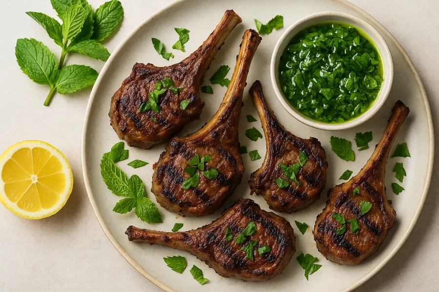 summer lamb recipes with fresh mint 1