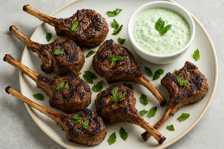 summer lamb recipes with fresh mint 3
