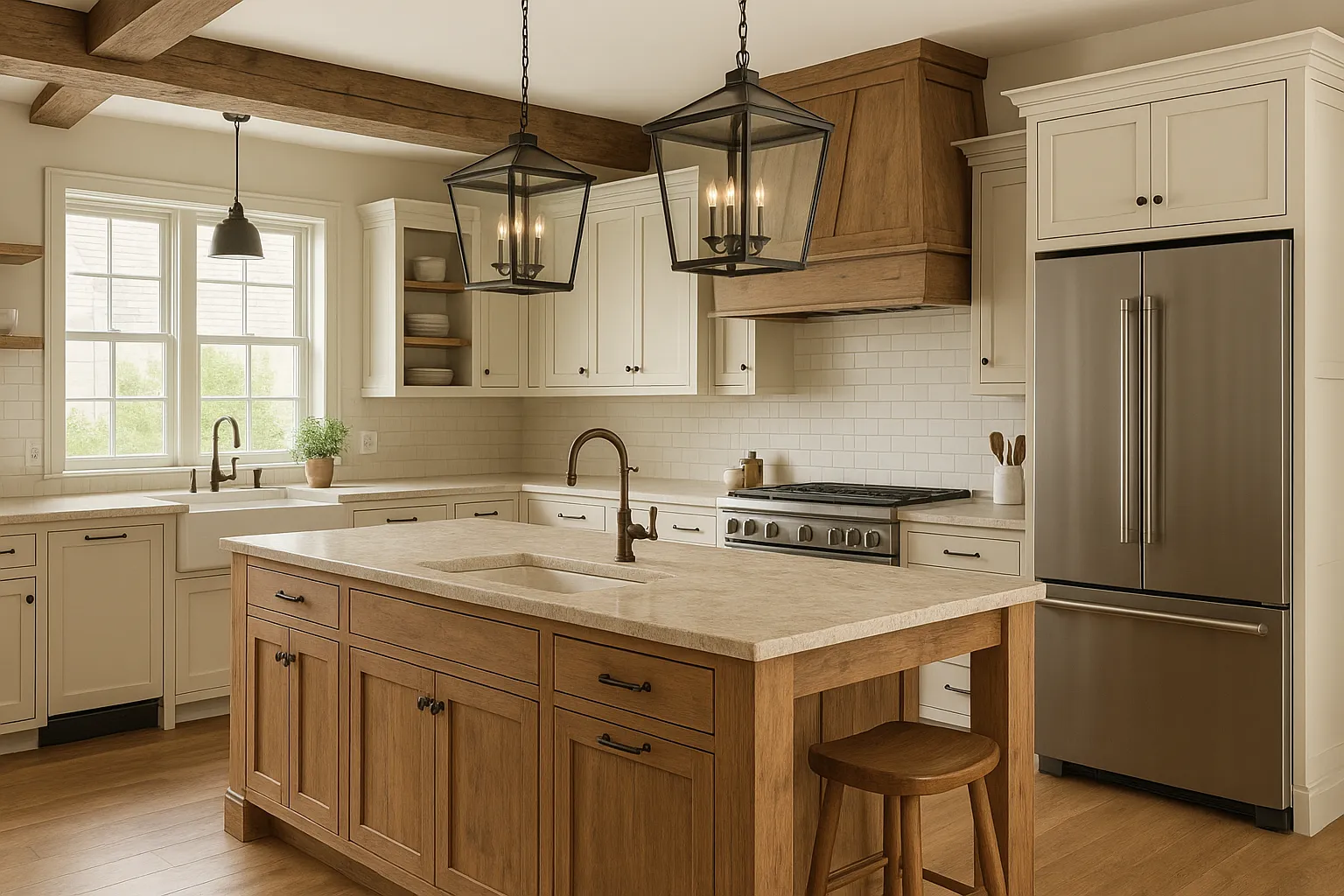 Farm-Style Kitchen Designs Inspired by 5-Star Interior Designers