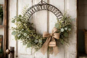 Bed Spring Wreath