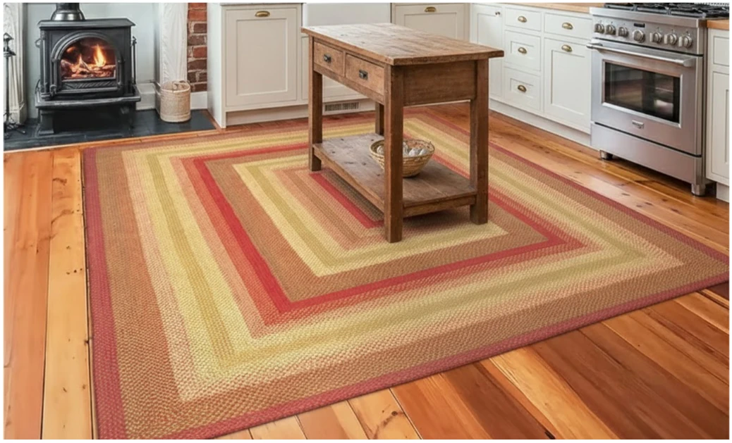 Adding Warmth with Braided Rugs 4