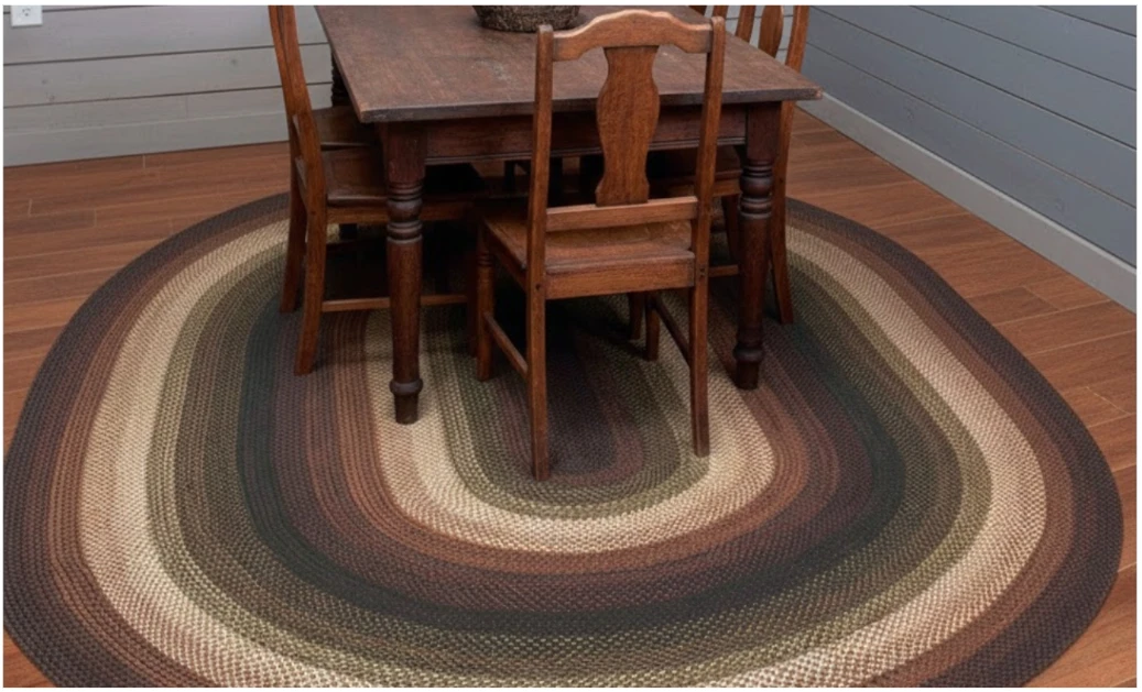 Adding Warmth with Braided Rugs 5