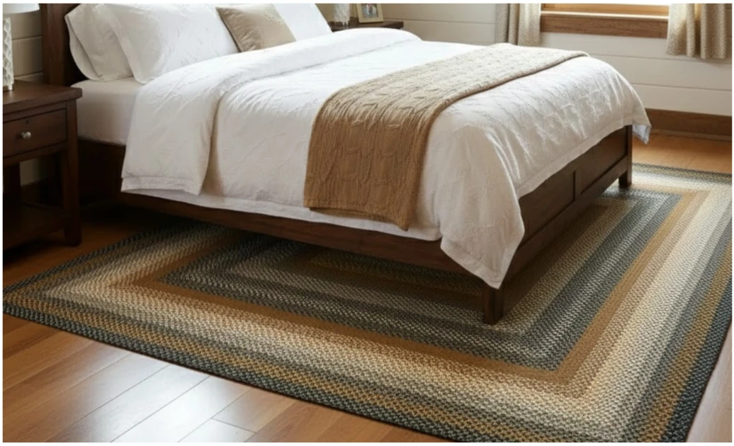 Adding Warmth with Braided Rugs 6