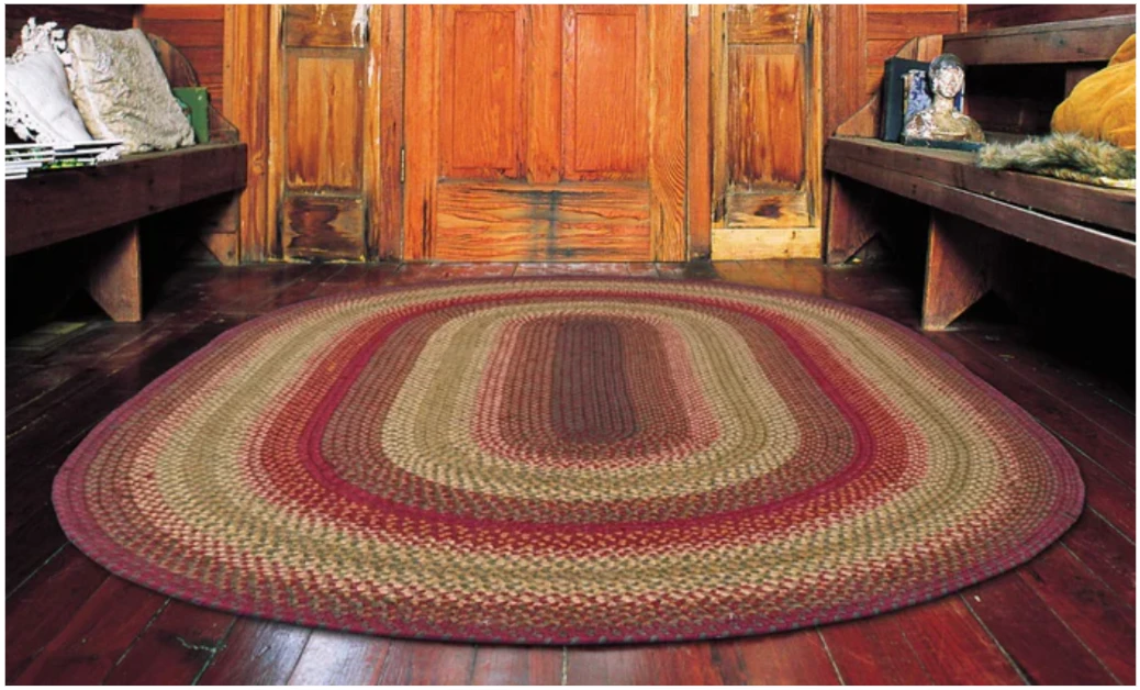 Adding Warmth with Braided Rugs 7