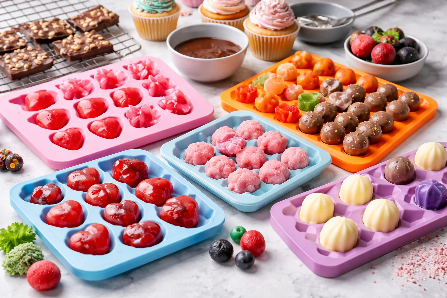 5 Benefits of Using Food-Grade Silicone for Custom Molds Creation