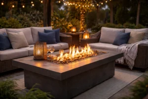 How Much Heat Do Fire Tables Produce for Patios_