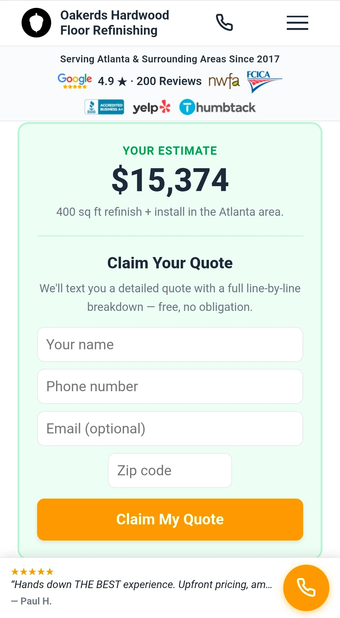 What Happens When You Claim Your Quote