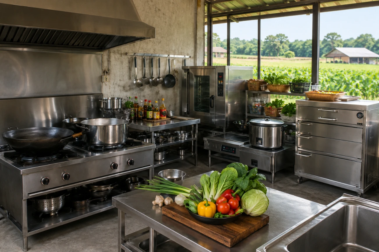 First Time Choosing Cooking Equipment for a Farm Kitchen