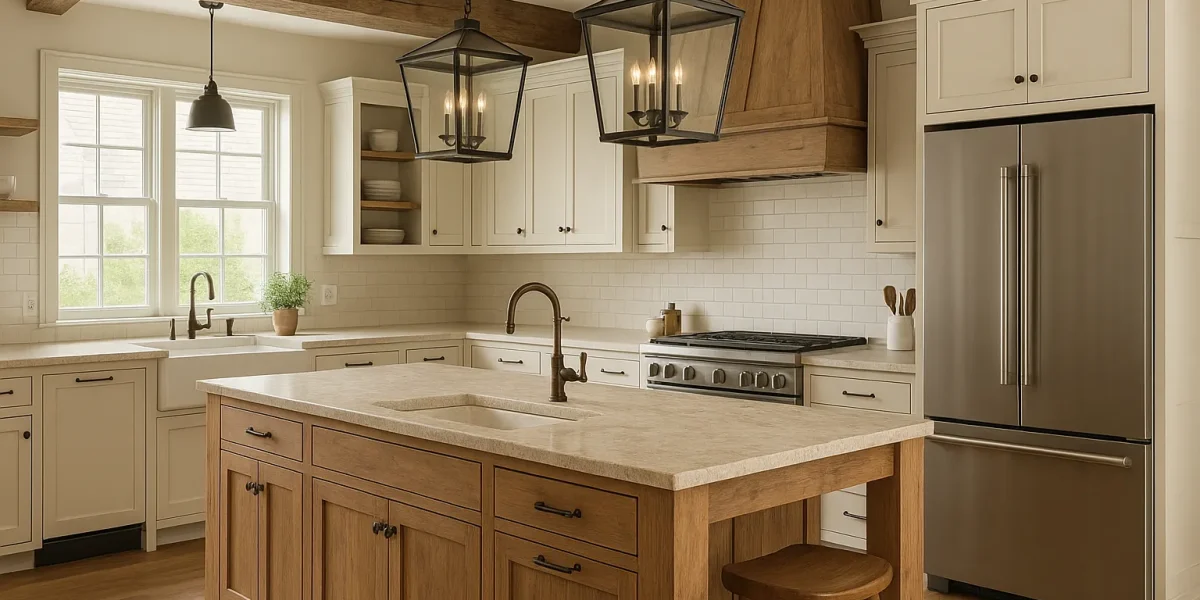 Farm-Style Kitchen Designs Inspired by 5-Star Interior Designers