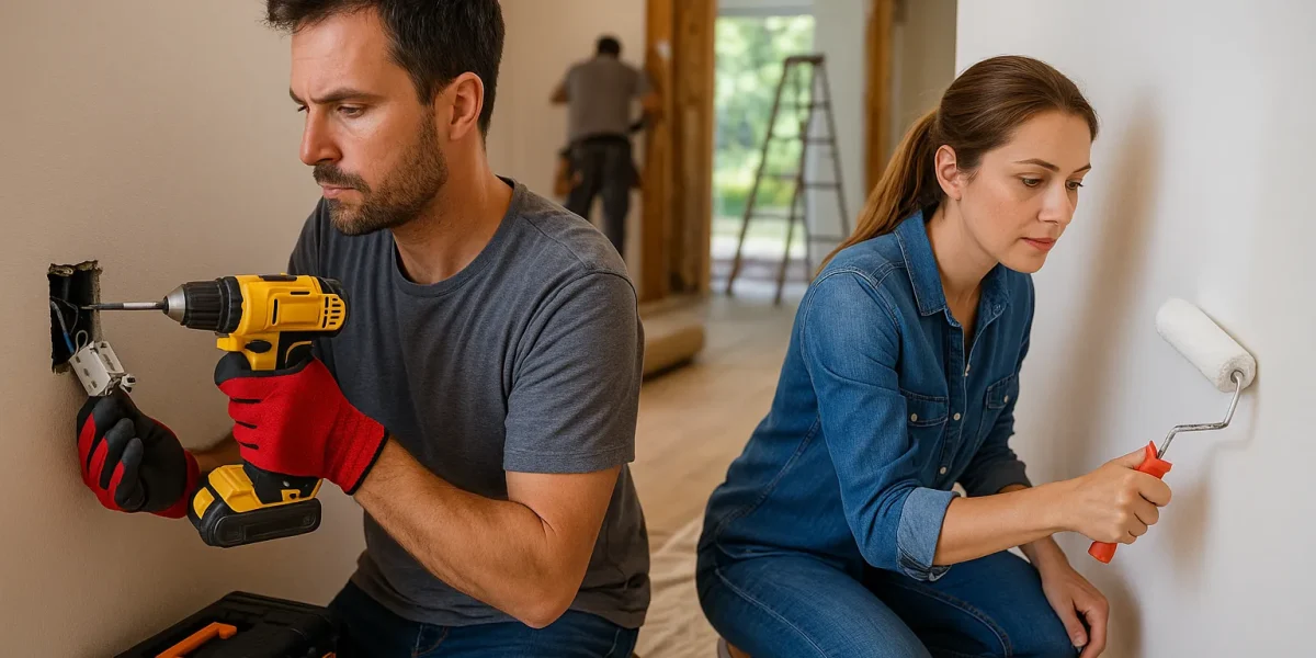 Smart Savings DIY vs. Pro in Home Renovations - Where to Draw the Line