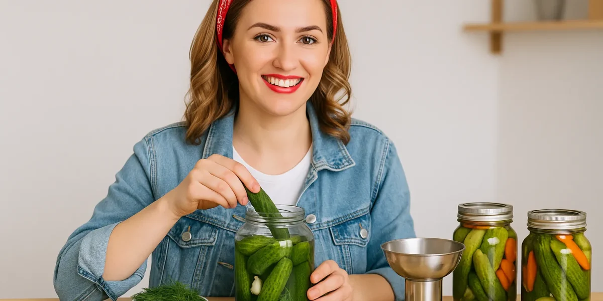 canning pickles 1