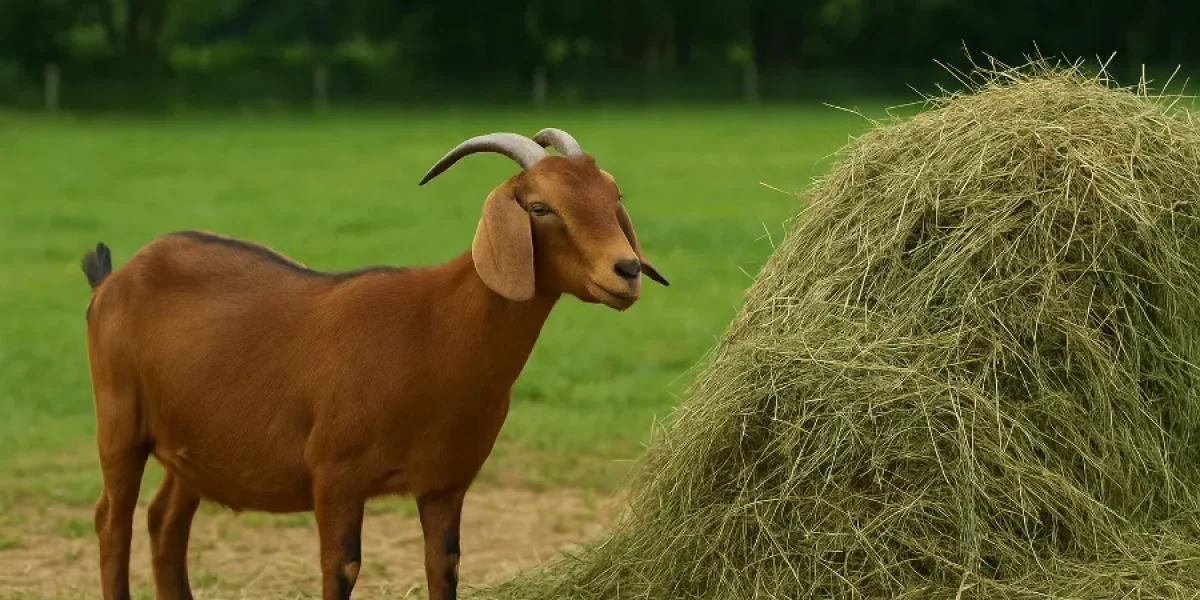 goat hay 1