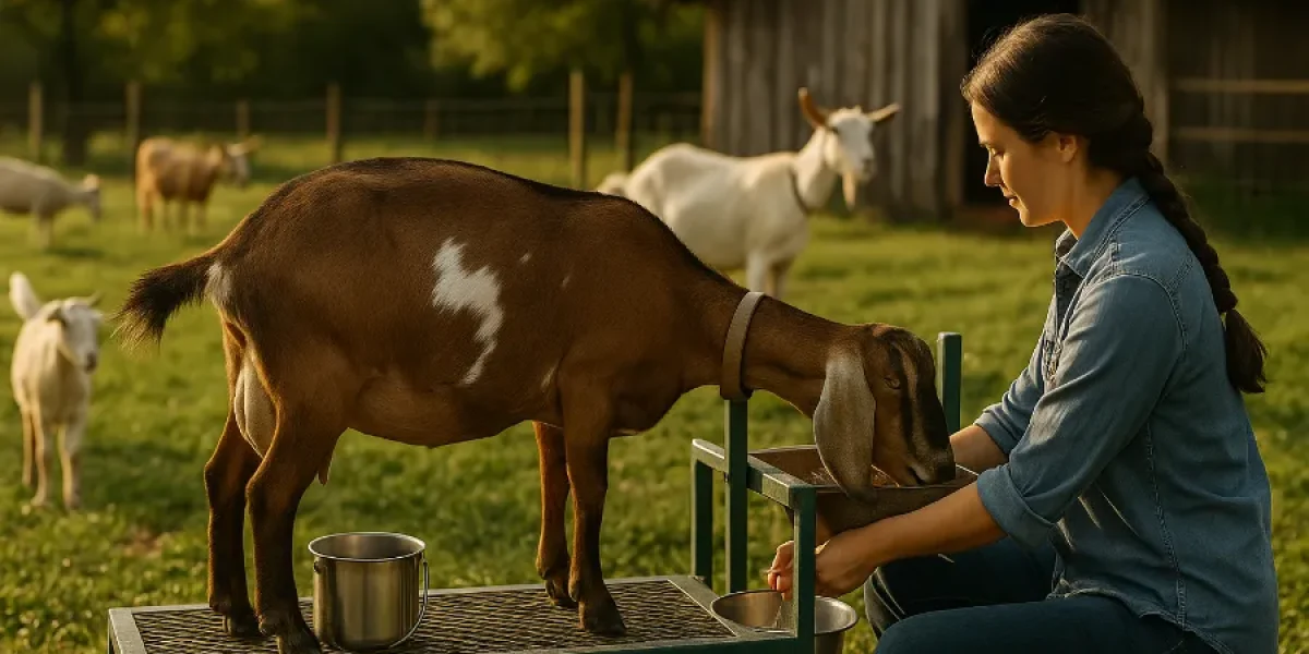 goat milk production 1